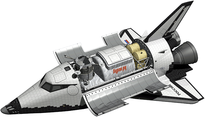 Орбитальный самолет МАКС в шестиместном варианте