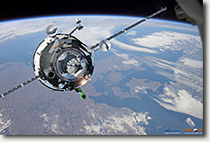 космический корабль "Союз-спасатель" в обитальном полете